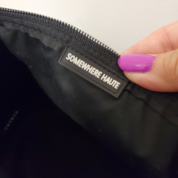 Somewhere Haute Satchel/Crossbody Black Bag, Athlesuire, Casual, Lightweight - Picture 10 of 10